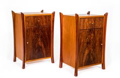 Cocobolo + Mahogany Nightstand 1 small