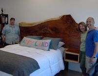 Headboard With Floating Nightstands 3 small
