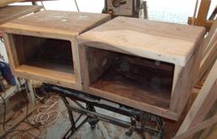 Headboard With Floating Nightstands 5 small