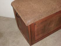 Oak Bench With Cushions And Storage 5 small