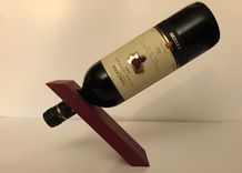 Exotic Purpleheart - Wine Holder Gravity Illusion 1 small