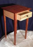 Sapele Mahogany Shaker Style Nightsand 3 small