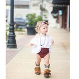Infant (Size 0-5 Only) Customized Gypsy Boots 2 small