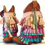 Adult Customized Gypsy Boots 3 small