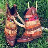 Adult Customized Gypsy Boots 6 small