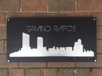 Birchwood Laser Cut Skyline With Metal/Wood Inlay 5 small