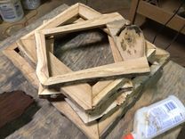 Live Edge Picture Frames From Exotic Woods.... 4 small