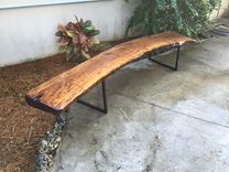 Tropical Almond Garden Bench 1 small