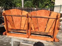 Solid Florida Mahogany Porch Swing 4 small