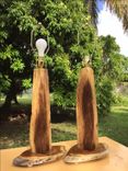 Custom Table Lamps From Exotic Woods 4 small