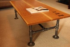 Rustic Industrial Pipe Coffee Table 1 small