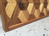 Reclaimed Wood, Rustic Quilt Star, Wall Decor, Pallet Art 2 small