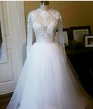 2pc Wedding Dress 1 small