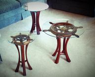 Shipwheel Tables 3 small