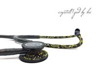 Camo Crystallized Mdf Stethoscope Medical Nursing Doctor Bling European Crystals Bedazzled 4 small
