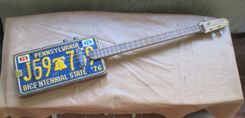 3 String Auto Tag Guitar (Optional Custom Hardcase) 5 small