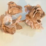 Engagement Ring / Anniversary Ring Carved Rose Bouquet 2 small