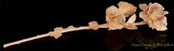 Engagement Ring / Anniversary Ring Carved Rose Bouquet 4 small