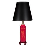 Vintage Red Ketchup Container Upcycled Lamp 1 small