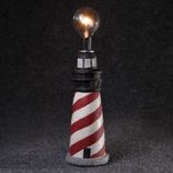 Unique Mini Lighthouse Upcycled Lamp 4 small