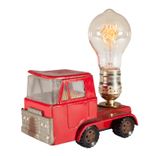 Vintage Red Truck Cab Mini Lamp With Filament Bulb 1 small
