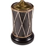 Vintage Primitive Drum Lamp 3 small
