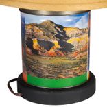 Vintage Landscape Metal Caddy Lamp 4 small