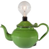 Vintage Green Teapot Kitchen Mini Lamp 1 small
