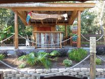Rustic Wood And Metal Panels Bar 2 small