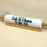Marble Rolling Pin - Engraved 1 small
