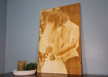 Wood Engraved Photo 2 small