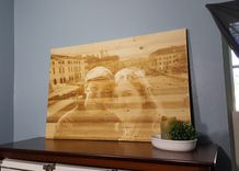 Wood Engraved Photo 4 small