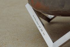 Modern Outdoor Patio Rust & Stainless Steel Fire Pit Memel (Large) 6 small