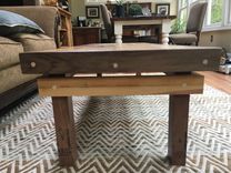 Reclaimed Heart Pine Coffee Table 3 small