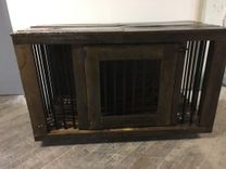 Dog Crates That Can Also Be A Bench, End Table Or Coffee Table 2 small