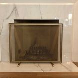 Metal Fireplace Screen (Damon) 5 small