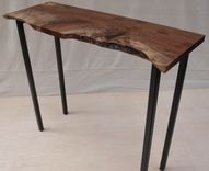 Live Edge Walnut Console Table 2 small