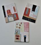 Set Of 3 Original Acrylic Paintings 1 small