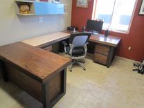Custom Desk Steel Walnut And Maple 1 small