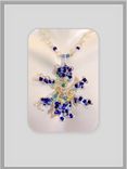 Custom, Art Jewelry, Necklace , Gemstone, Fashion Jewelry, Statement Jewelry 2 small