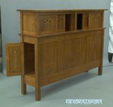 Custom Queen headboard.  3 small