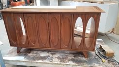 Mid Century Modern Stereo Or Tv  Media Cabinet 3 small
