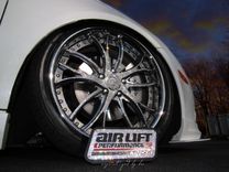 Crystallized Air Lift Performance Wheel Stand Car Bling Genuine European Crystals Bedazzled 2 small
