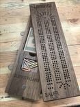 Cribbage Board With Internal Peg And Card Storage 1 small