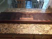 Engraved Walnut End Grain Cutting Board 5 small