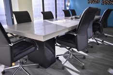 Concrete Conference Table (Epoxy) 2 small