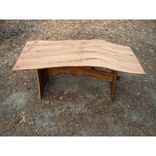Cherry Live Edge Desk For Writing 3 small