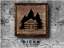 Outdoor Recreational Signs. Camping Sign. Cabin Sign. 1 small