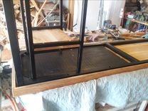 Oak & Steel Desk 5 small