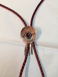 Bolo Tie In Copper And Sterling Silver 2 small